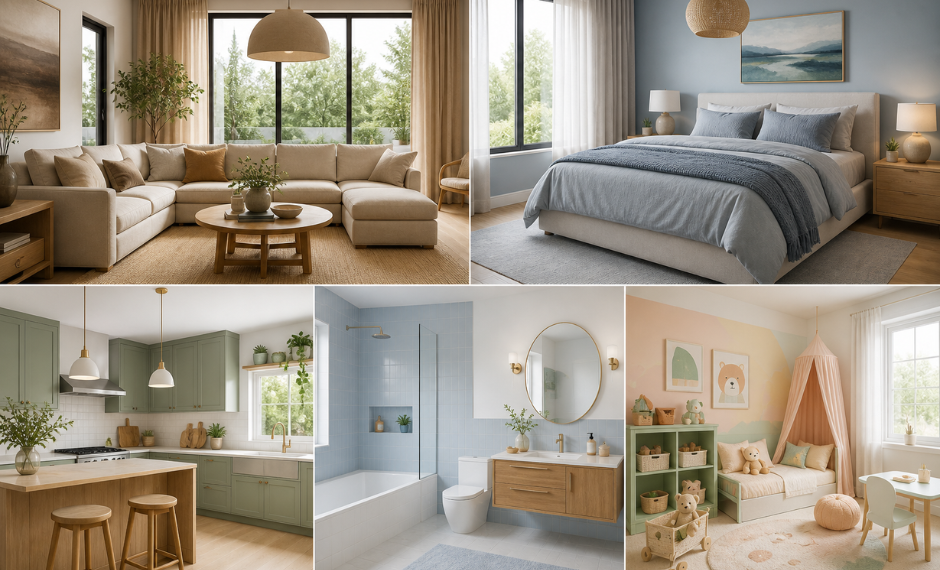 Right Color Palette for Every Room 