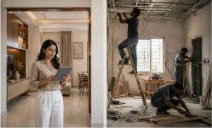 Comparison of turnkey interior design versus hiring separate local contractors